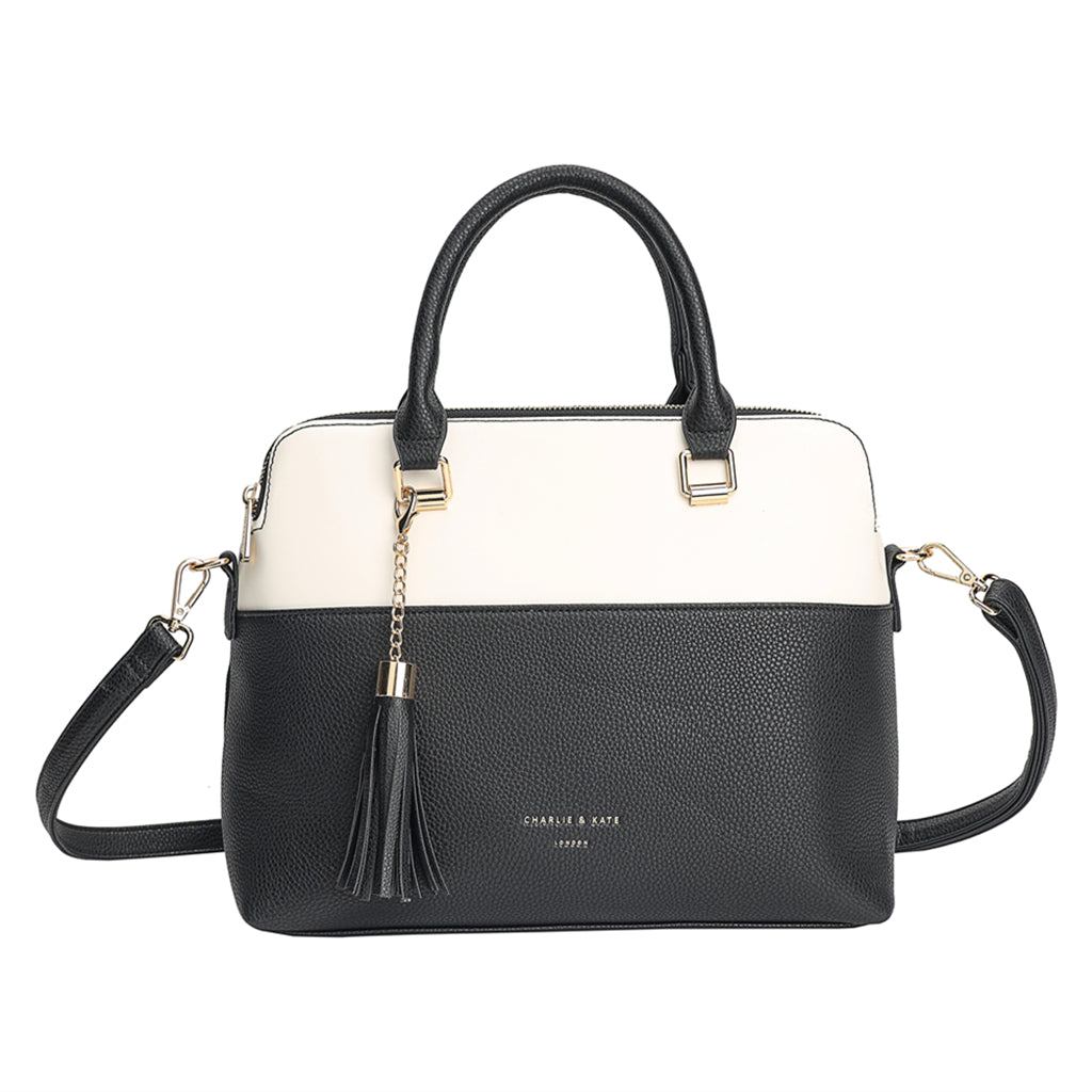 DIANA BLACK/CREAM – Charlie Kate London - Main Image