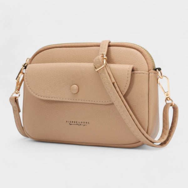 G3010265 LADIES CROSSBODY BAG TAUPE