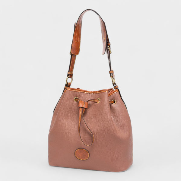 G3010162 LADIES BUCKET BAG UMBER