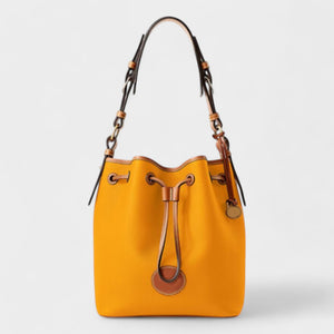 G3010165 LADIES BUCKET BAG MUSTARD