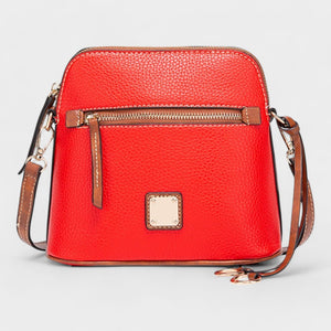 G3010142 LADIES CROSSBODY SHELL BAG RED