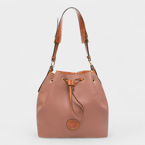 G3010162 LADIES BUCKET BAG UMBER