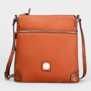 G3010122 LADIES CROSSBODY BAG BROWN