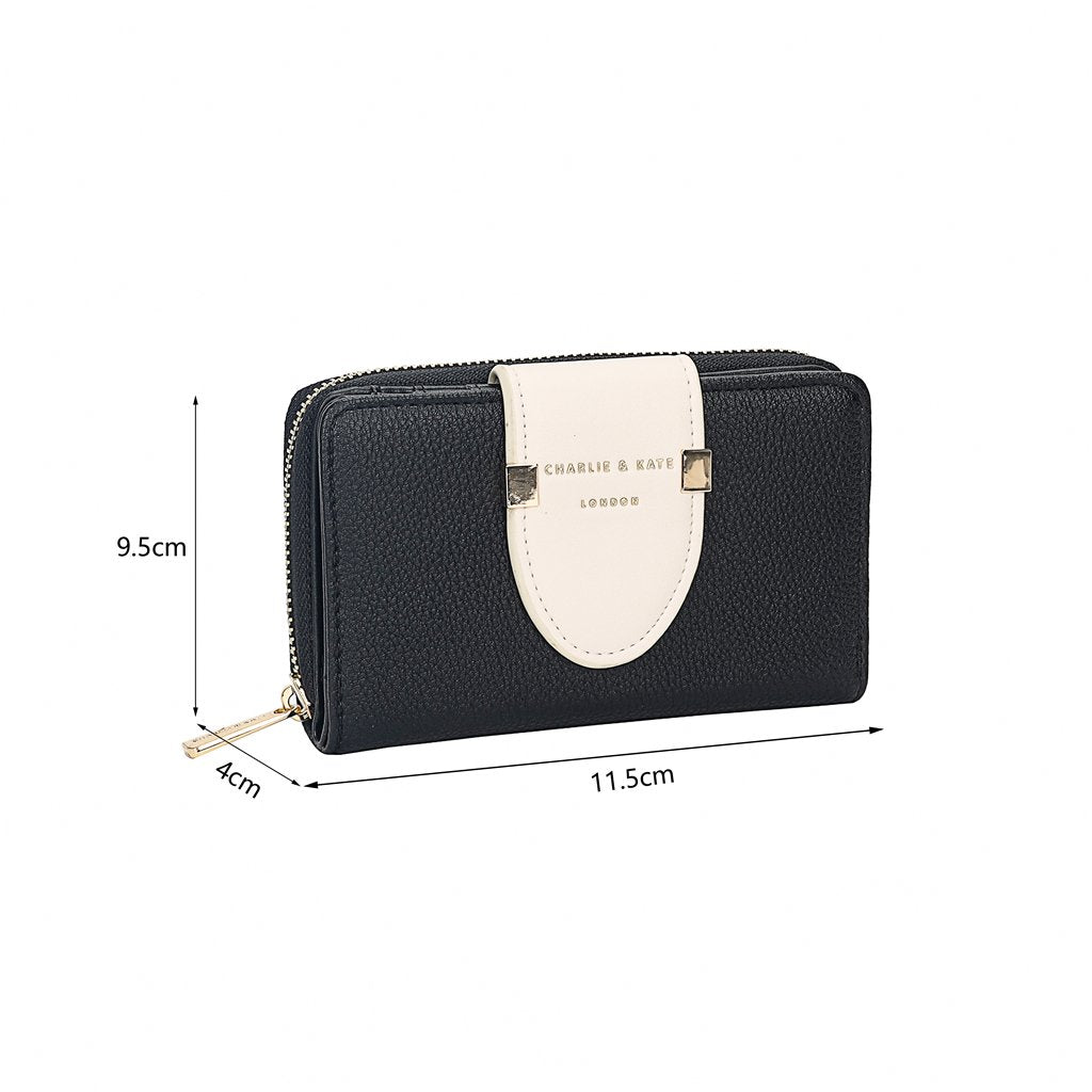 TIFFANY PURSE BLACK/CREAM – Charlie Kate London